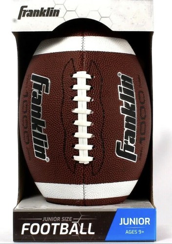 Franklin Junior Size Precision Stitched Grip Rite Construction Football Age 9 Up - 第 1/1 張圖片