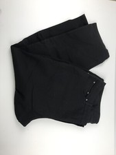 Terra And Sky Straight Stretch Flat 48 New With Tag Black Pants Women