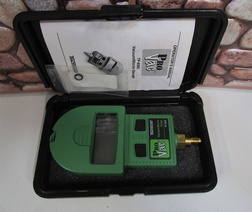 Pro Vac TP-9365 Tracerline Vacuum Micron Gauge NEW