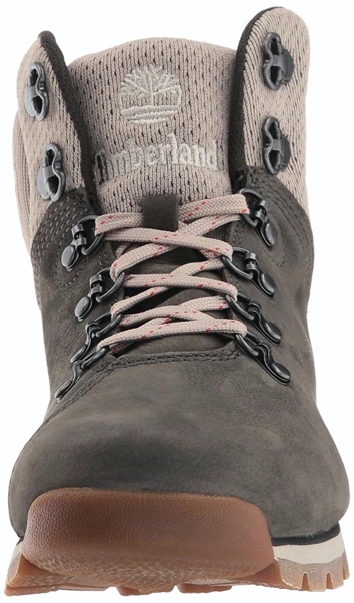 Timberland Women s Alderwood Mid Hiking Shoes DARK GREEN NUBUCK