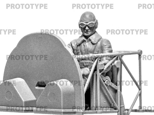 WWII Axis Pilots cockpit (German, Italian, Japanese) (3 figures) 1:32 ICM 32111 - Picture 12 of 24