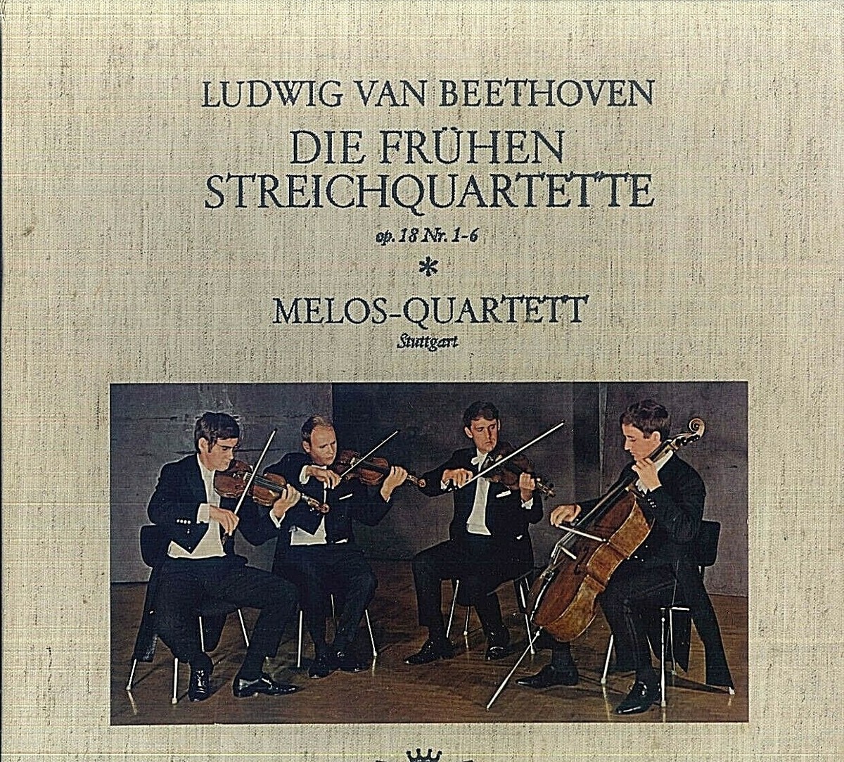 Beethoven, Melos Quartet Stuttgart - The Early String