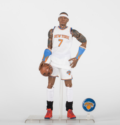 Figura de acción Masterpiece Collection #7 Carmelo Anthony 1/9 nueva en caja - Imagen 5 de 8