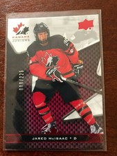JARED McISAAC  #24..2018TEAM CANADA JUNIOR...RED EXCLUSIVE   008/225