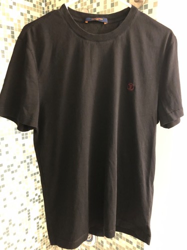 Louis Vuitton Mens Classic T-shirt Black Size M