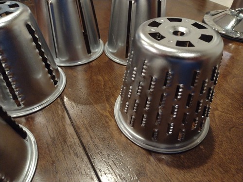 King Kutter Healthy Gourmet Kitchen Cutter Manual Food Processor ~ 5 Cones Guard - Picture 3 of 15