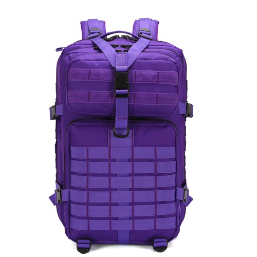 45L Military Molle Tactical Backpack Rucksack Travel Bag Daypack for Outdoor - Picture 20 of 21