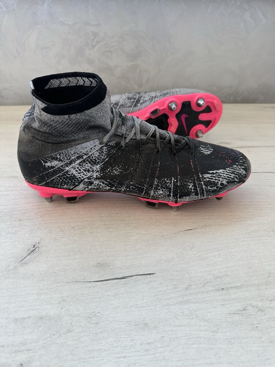 NIKE MERCURIAL SUPERFLY SG Gray Football Soccer Cleats Carbon