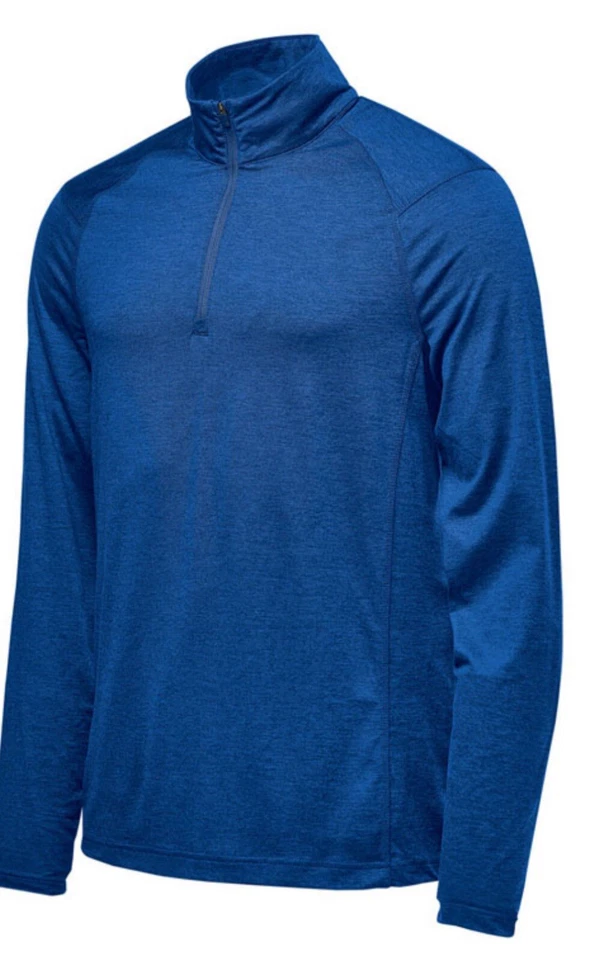 Pullover Stormtech Para Hombre Azul HXR-1 Milano Performance 1/4 Cremallera Talla Pequeña Foto 3 de 4