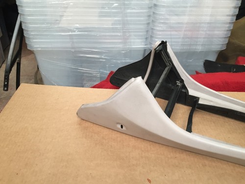 PORSCHE 968 CENTER CONSOLE PORSCHE 944 S2 CENTER TUNNEL 968 CONSOLE PARTS - Picture 10 of 11