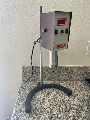 Brookfield DV-I Digital Viscometer Model LVTDCP with Stand and Cone Spindle