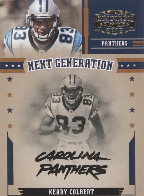 2005 Donruss Gridiron Gear Keary Colbert #NG-6 - 1 of 2