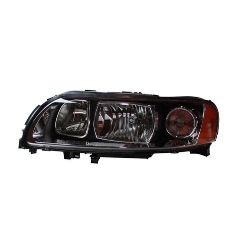 Left Driver Side Halogen Headlight For 05-09 Volvo S60; CAPA Certified