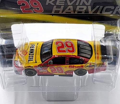 2008 Action Racing #29 Kevin Harvick Chevy Impala SS Shell Yellow 1:64 Die Cast - Picture 3 of 5