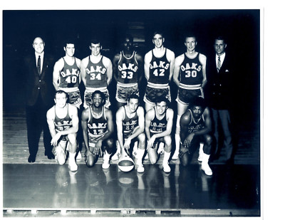 1968 1969 OAKLAND OAKS ABA  8X10 TEAM  PHOTO CALIFORNIA BASKETBALL  USA