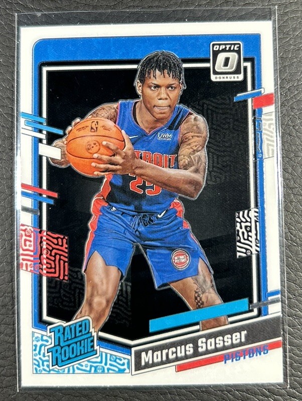 2023-24 Panini Donruss Optic - Rated Rookie Holo Prizm #242 Marcus Sasser (RC)