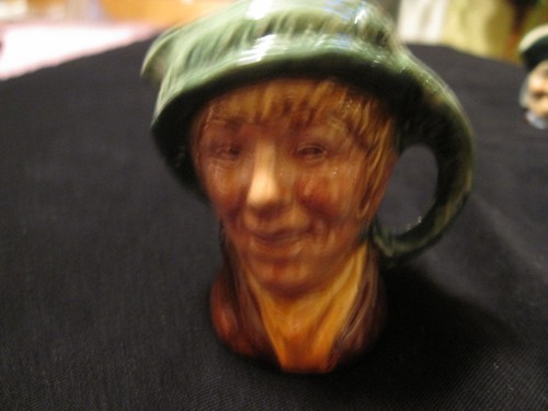 3 ROYAL DOULTON TOBY JUG/MUGS, ARRIET, TOBY PHILPOTTS, OLD CHARLEY; 2 1/2"H - Picture 2 of 10