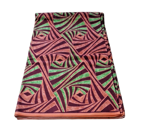 African Print 6 Yards , 100% Cotton, Ankara Fabric - 第 1/4 張圖片