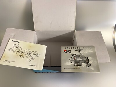 Abu Garcia VINTAGE Model AS4R BOX w/ Paperwork ONLY