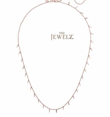 アクセサリー different necklace premium 14K Gold 0.73 CT VS/F-G Diamond Multi Spikes Choker Necklace