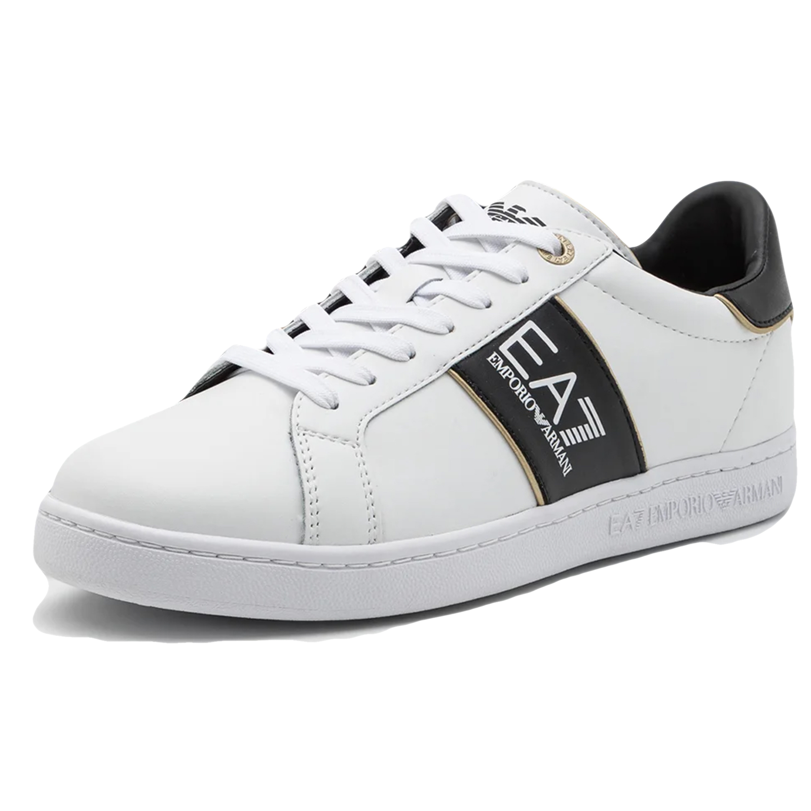 Scarpe EA7 Classic Ea7 Logo Taglia 43 1/3 Cod X8X102XK346-Q678 Bianco