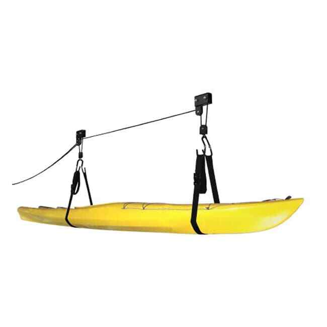 Easy Kayak/Canoe Lift/Hoist System By Rad Sportz - 125 lb capacity - Lift Brake