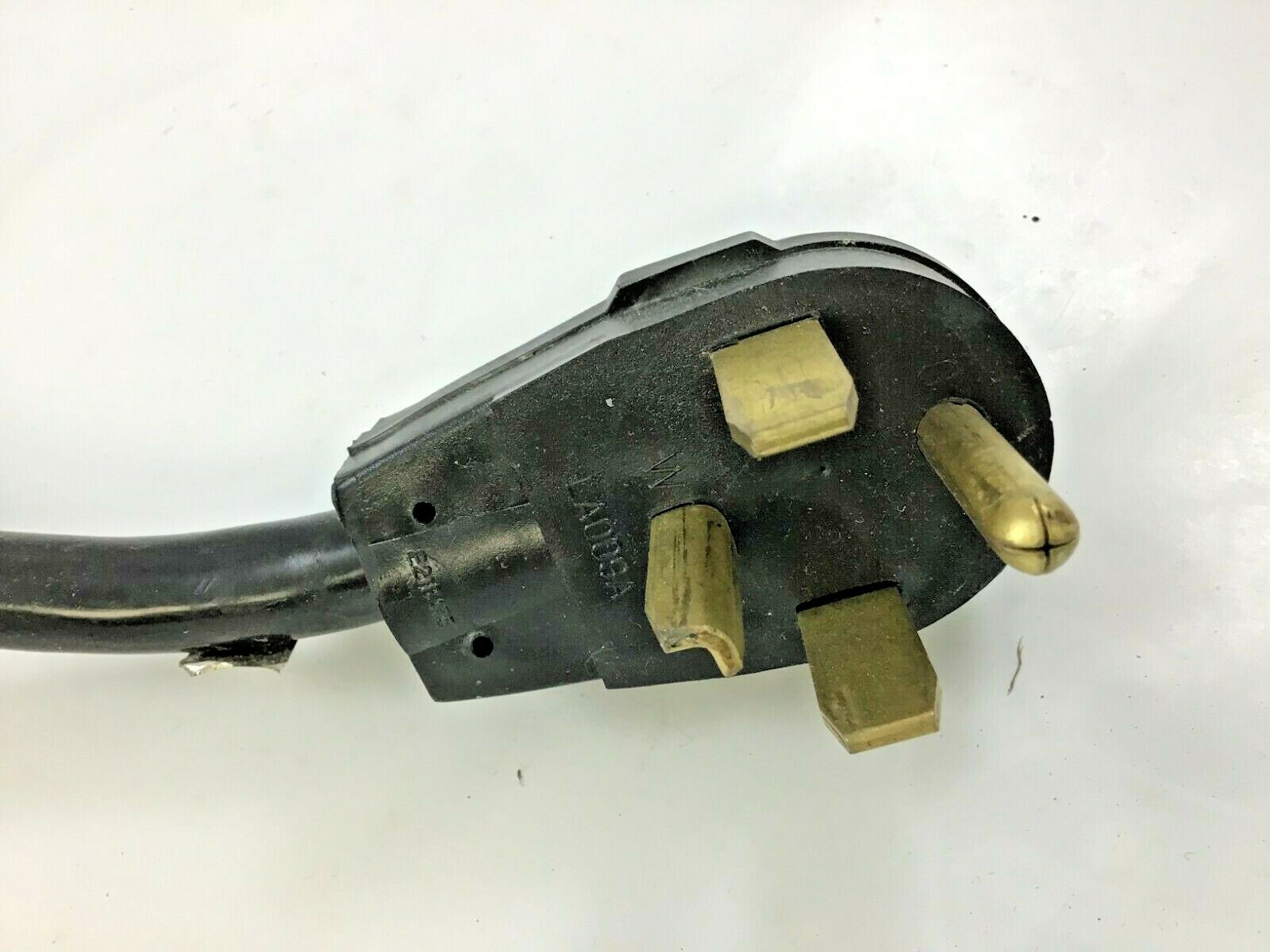 4 Prong ~ Dryer Power Cord ~ LA009A ~ 4 Foot Long ~ 220 Plug, welder ...