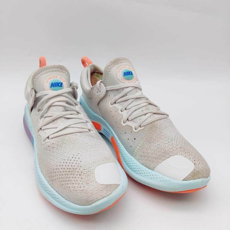 Nike Joyride Run Flyknit- Womens- Size 10- White Blue[AQ2731-100
