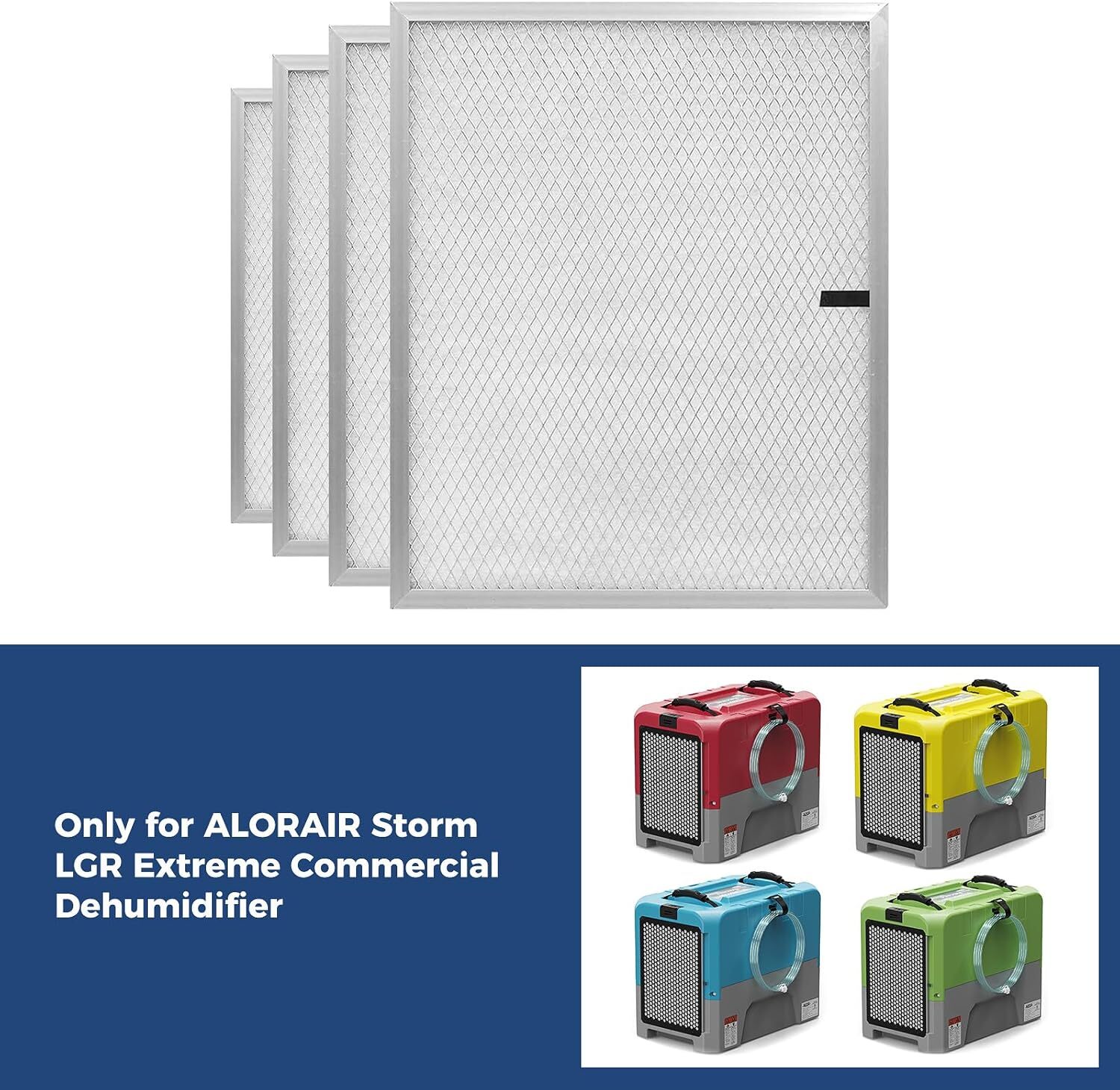 ALORAIR 1 Pack MERV-8 Air Filter for Commercial Dehumidifiers Storm LGR Extreme