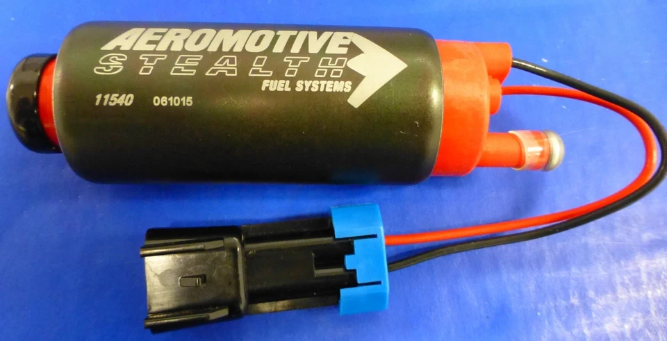 Bomba de combustible eléctrica Aeromotive 11540 340 LPH Stealth In Tank entrada central E85 Foto 2 de 4