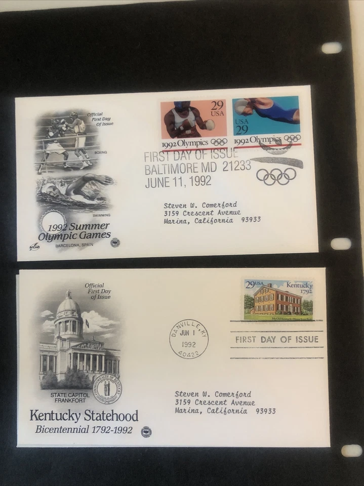 Colección de Cubierta Primer Día Aa 39 Centros Colibríes Espacio M-106 Foto 4 de 4