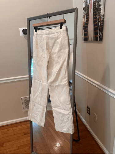 Express Wide Leg Ivory Size 2 NWT Pants - Bild 3 von 5