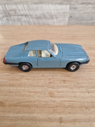 Vintage CORGI Jaguar XJS Light blue Made in GB Model Car - Picture 3 of 15