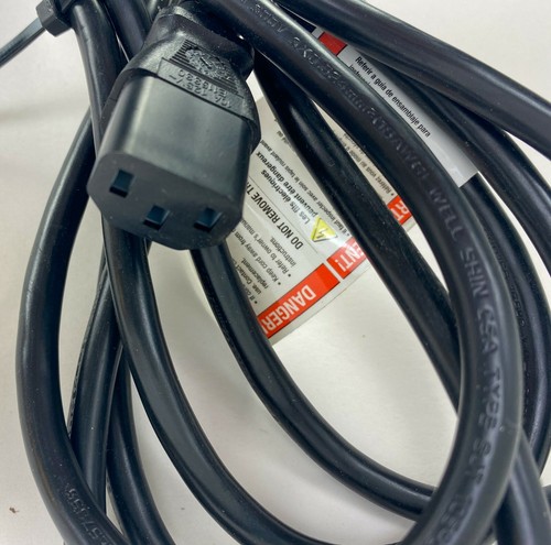 Cable de alimentación Well Shin 10 ft de alta resistencia 300V 18AWG 10A - Imagen 2 de 3