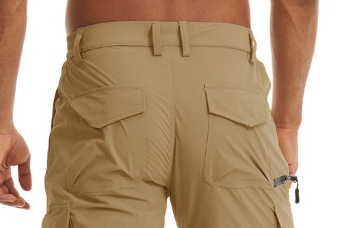 Pantalones cortos de carga para hombre 7 bolsillos secado rápido informales trabajo senderismo deporte 3/4 pantalones largos - Imagen 21 de 137