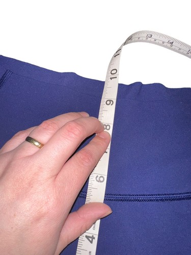 Pantaloni aderenti Lululemon Simply Bare taglia 6 Hero blu tessuto Nulu - Foto 6 di 7