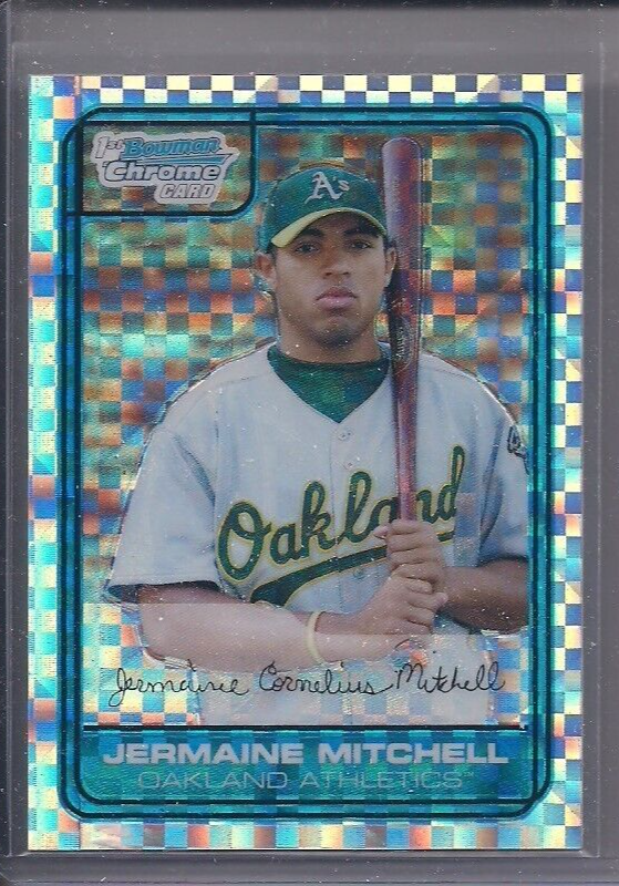 2006 Bowman Chrome X-Fractor Jermaine Mitchell 293/299 | eBay
