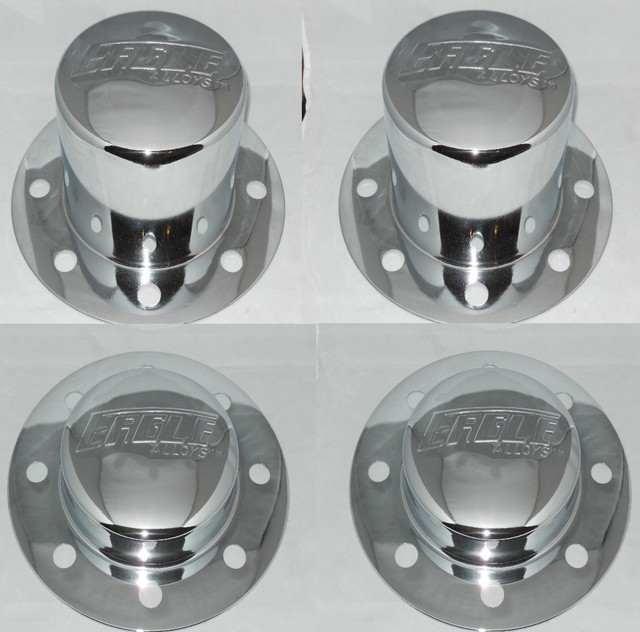 SET OF 4 DUALLY ONLY FITS 19.5 8x225MM EAGLE ALLOYS WHEEL CENTER CAPS 3119 3120 eBay
