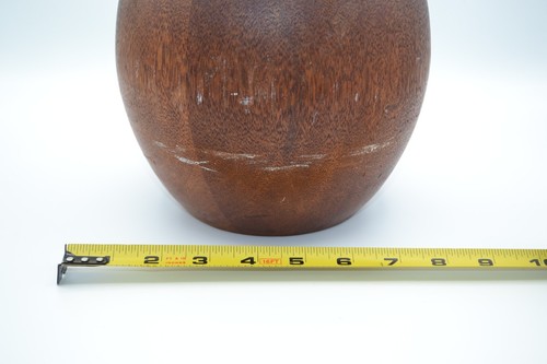 Large wooden Gourd water Jug MCM - Picture 6 of 7