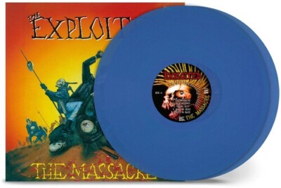 The Massacre (Special Edition) -Trans Blue by Exploited (Record, 2024)