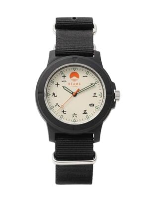 BEAMS Original Watch Kanji Mt Fuji Made In Japan Special Limited Edition Japan