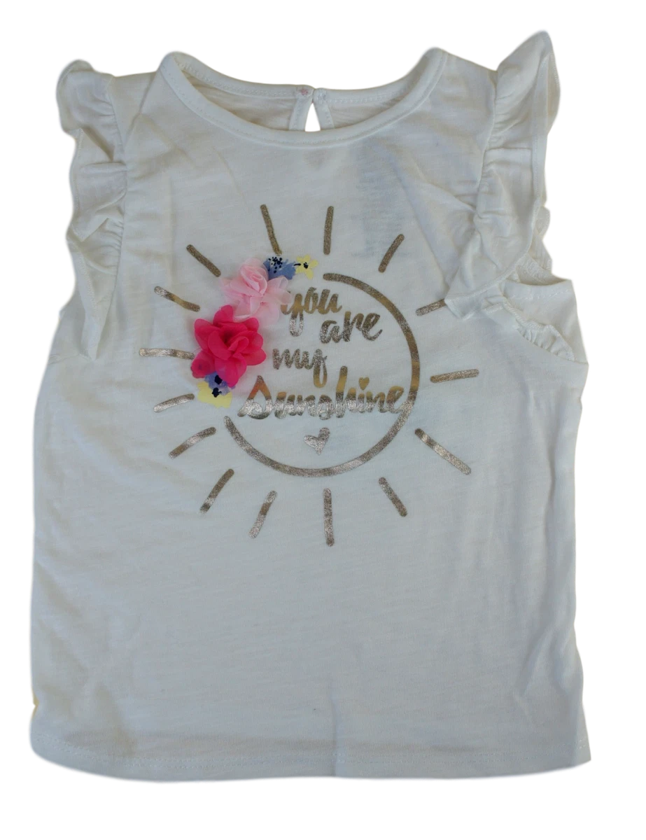 T-shirt Basique George Girls – Rose, 100% Coton, Taille 4-5 Ans (Occasion Parfait état)