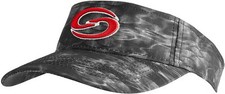 Strike King Fishing Scale Tech Performance Adjustable Sun Visor Hat Brand New
