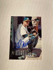 Oakland Athletics ADAM MELHUSE Signed Card
