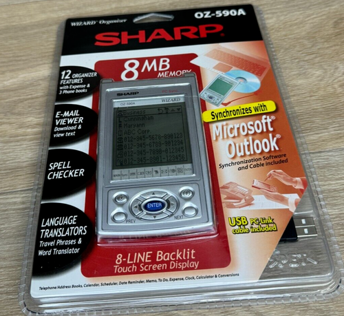Sharp Wizard Organizer OZ-590A 8MB New in package  - Photo 1 sur 3