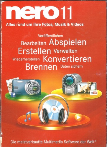 Nero 11 + 2 DVDs mit Videoclips für die NERO Videoverarbeitung