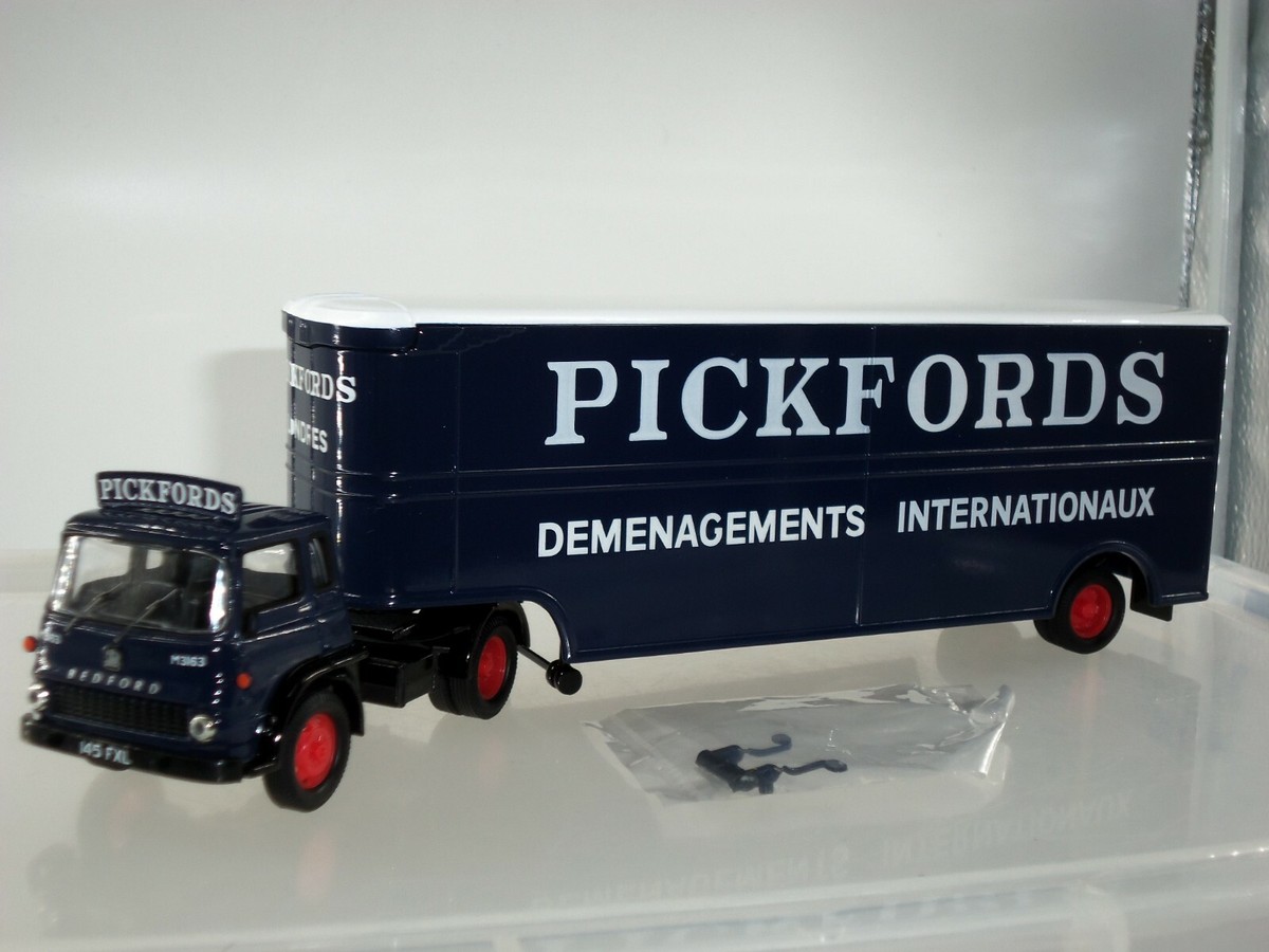 Ensemble Bedford RS ARTIC 4x2 + Remorque Citerne - Smith Auto Models - Kit 1:48 En Métal