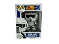 Funko POP! Star Wars: Biker Scout #38 Vaulted NOT mint