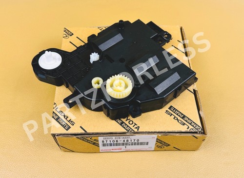 87106-48170 TOYOTA GENUINE DAMPER SERVO, AIR CONDITIONER RADIATOR NO1 8710648170 - Picture 6 of 15