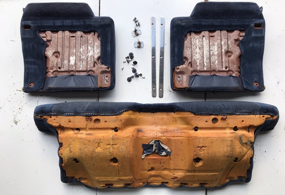 2️⃣7️⃣ページ 84-89 NISSAN 300ZX Z31 REAR SEAT SET BLUE OEM 2+2 | eBay